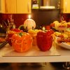 Gesundes Halloween Buffet