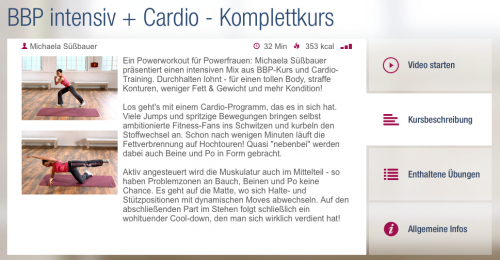 fitnessraum kurs