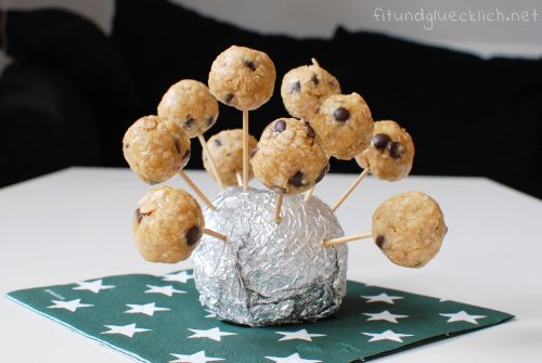 peanut butter cookie dough balls