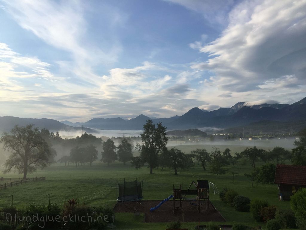 Aussicht Urlaub am Bauernhof Kärnten