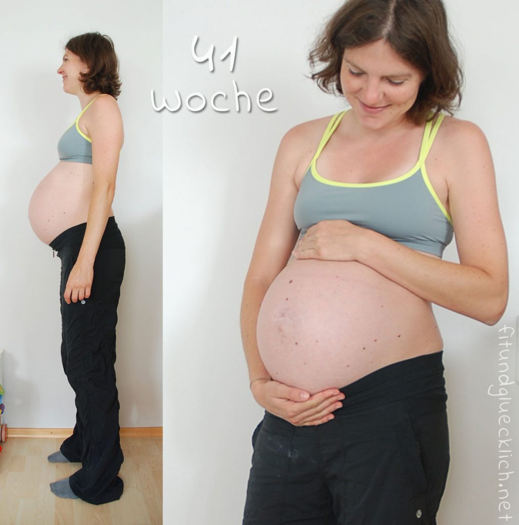 babybauch 41 woche