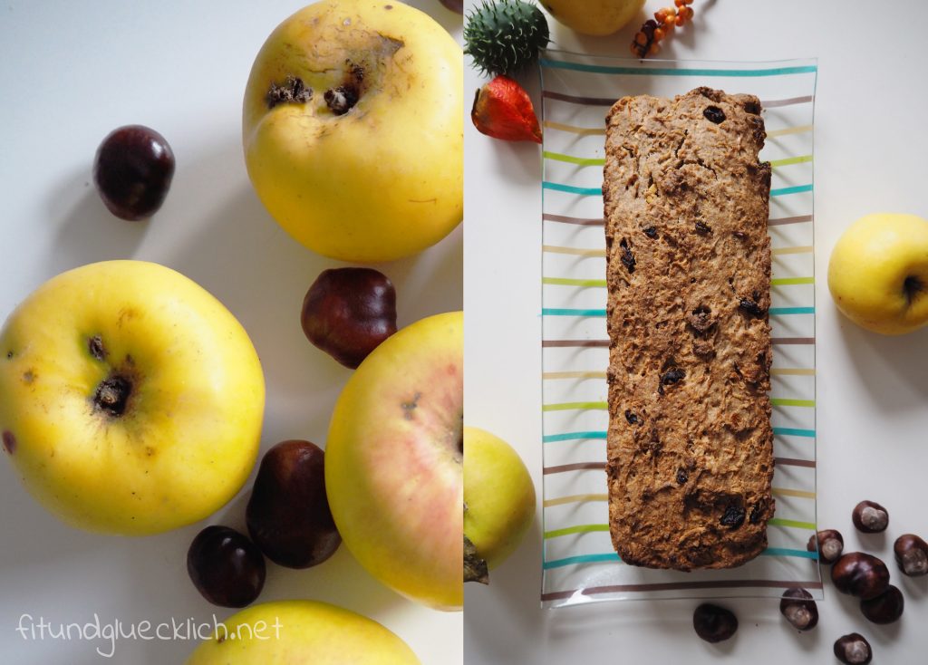 Clean Eating Apfel Lebkuchenbrot