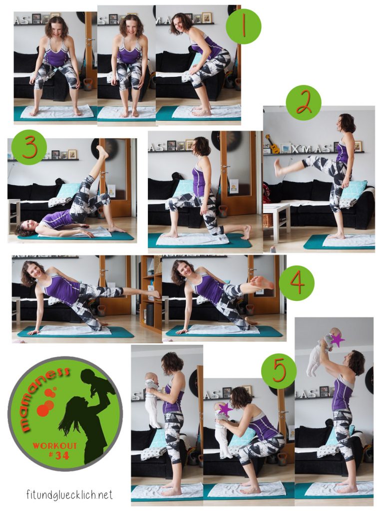 mamaness, workout mit baby, workout, fitness, mamafit