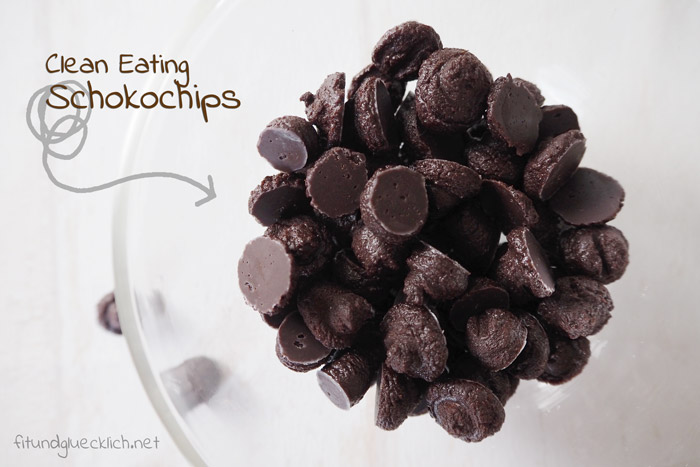 clean eating schokochips, chocolate chips, healthy