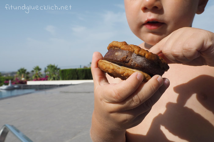 clean eating, eiscreme sandwich, cookie wich, schokolade, erdnussbutter, gesund