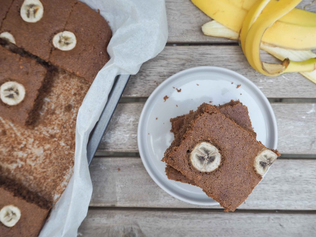 Bananenschalenkuchen