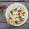 Sommerlicher Flammkuchen