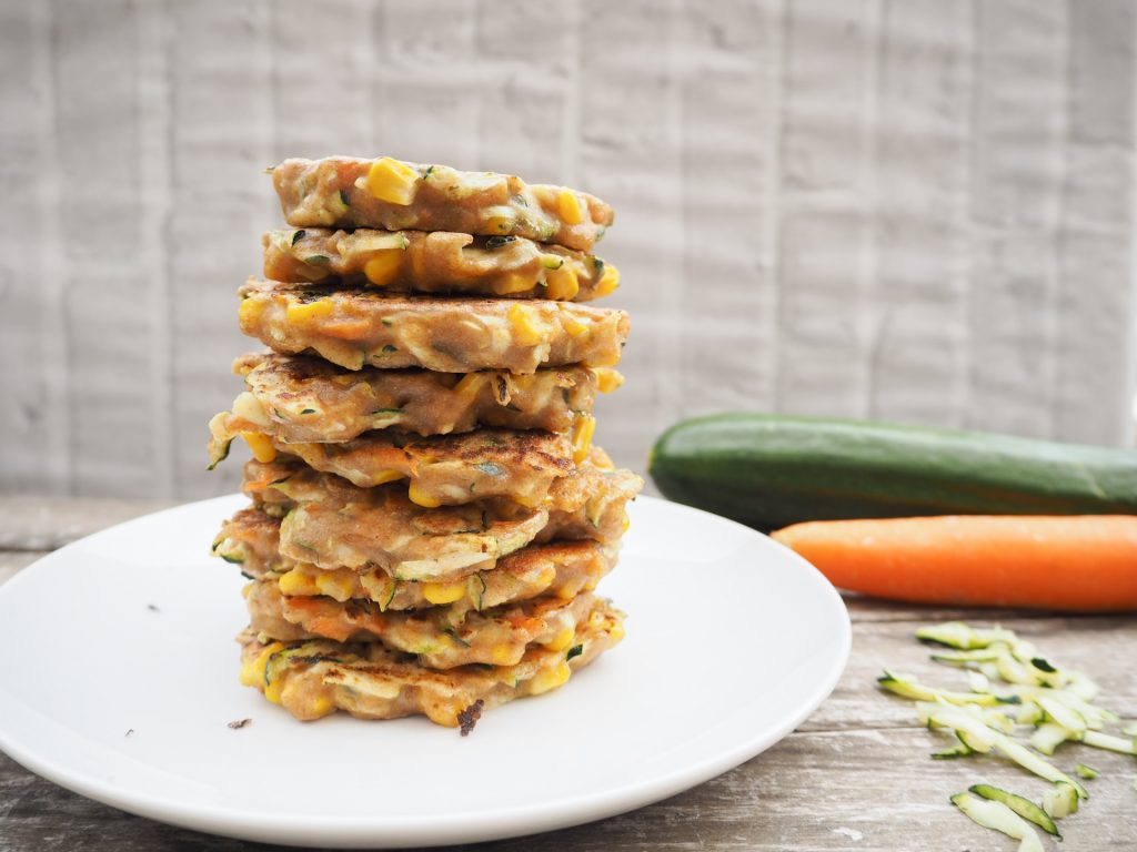 Zucchini Mais Pancakes