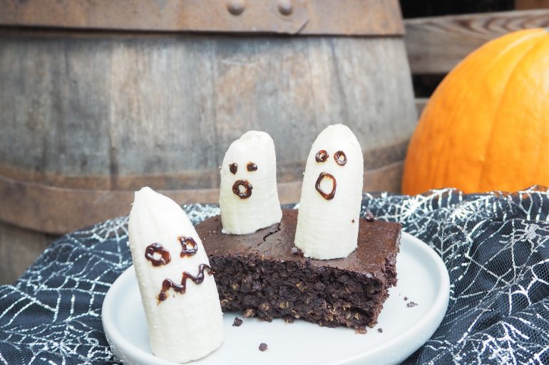 Halloween Fudge Brownies