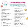 Fitness Adventkalender