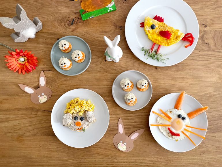 Buntes Osterfrühstück für Kinder - Fit & Glücklich