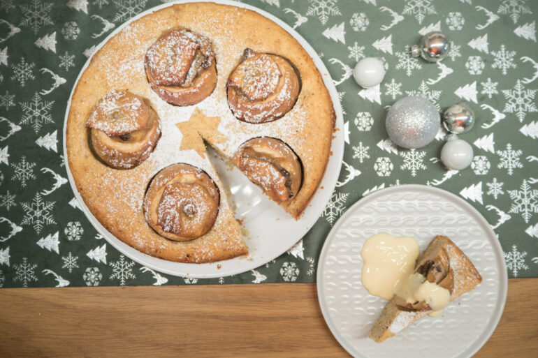 Bratapfelkuchen