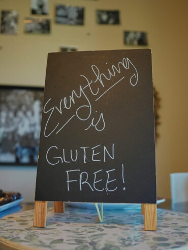 Glutenfrei Schild