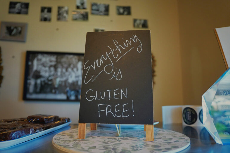 Glutenfrei Schild